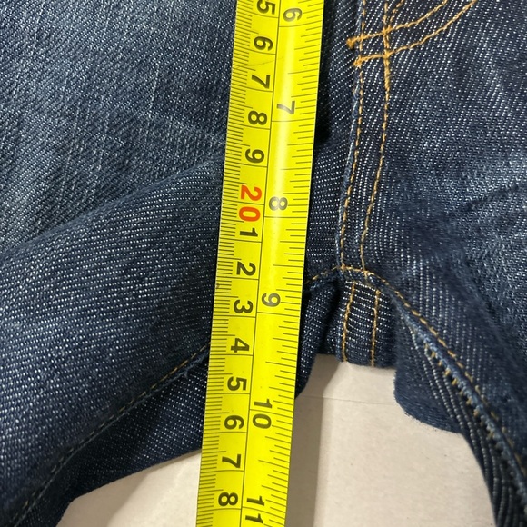 7 Seven for all man kind Women’s 29x29 Blue Denim Jeans Straight leg Medium Wash - Picture 7 of 10